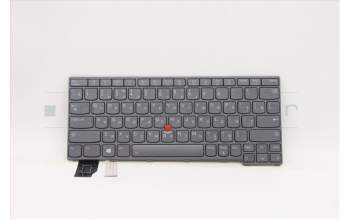 Lenovo 5N21A21976 Keyboard Internal, Russian, Grey, Backlight, US