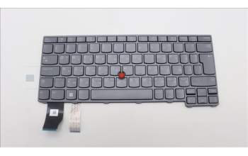 Lenovo 5N21A22001 Keyboard Internal, Bulgarian, Grey, Backlight, UK