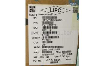 Lenovo 5N21B08361 NB_KYB CM KBD FL-CS20 CHY,BL,GR,SWE/FIN