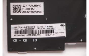 Lenovo 5N21B08366 NB_KYB CM KBD FL-CS20 CHY,BL,GR,JPN