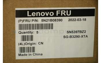 Lenovo 5N21B08390 Interne Tastatur, Hebräisch, grau, Hintergrundbeleuchtung