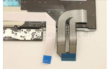 Lenovo 5N21B08390 Interne Tastatur, Hebräisch, grau, Hintergrundbeleuchtung