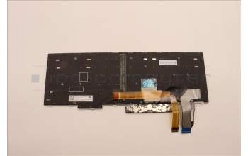 Lenovo 5N21B08459 Interne Tastatur, Dänisch, grau, Hintergrundbeleuchtung, mit Ziffernblock