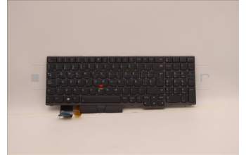 Lenovo 5N21B08460 Interne Tastatur, Spanisch, grau, Hintergrundbeleuchtung, mit Ziffernblock