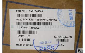 Lenovo 5N21B44389 NB_KYB CS20 P2 NM BK-BL,TRI,UKE