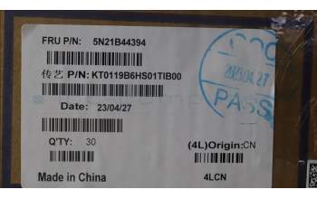 Lenovo 5N21B44394 NB_KYB CS20 P2 NM BK-BL,TRI,THAI