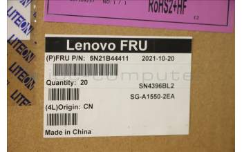 Lenovo 5N21B44411 NB_KYB CS20 P2 NM BK-BL,LTN,SPA