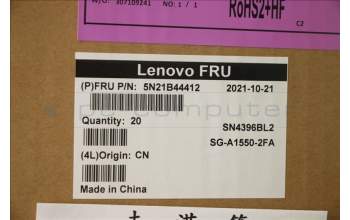 Lenovo 5N21B44412 NB_KYB CS20 P2 NM BK-BL,LTN,FRA
