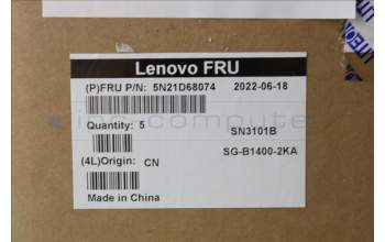 Lenovo 5N21D68074 NB_KYB CS22 FL TOP,BK-BL,LTN,DEN