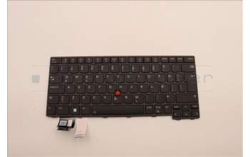 Lenovo 5N21D68088 Keyboard Internal, Icelandic, Black, Backlight, UK