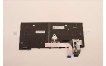Lenovo 5N21D68088 Keyboard Internal, Icelandic, Black, Backlight, UK