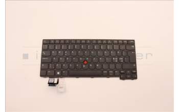 Lenovo 5N21D68157 Keyboard Internal, Nordic, Black, Non-Backlight, UK