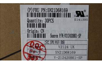 Lenovo 5N21D68169 NB_KYB CS22 FL TOP,BK-BL,SRX,SPA