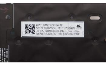 Lenovo 5N21D68174 NB_KYB CS22 FL TOP,BK-BL,SRX,HUN
