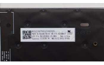 Lenovo 5N21D68177 NB_KYB CS22 FL TOP,BK-BL,SRX,NOR