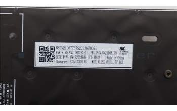 Lenovo 5N21D68179 NB_KYB CS22 FL TOP,BK-BL,SRX,RUS