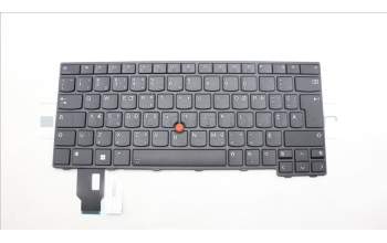 Lenovo 5N21D68198 Keyboard Internal, Canadian French ACNOR, Non-BackLight, Black, UK