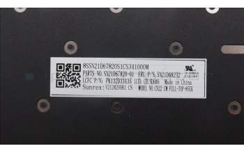 Lenovo 5N21D68232 NB_KYB CS22 FL TOP,BK-NBL,SRX,CZE/SLK