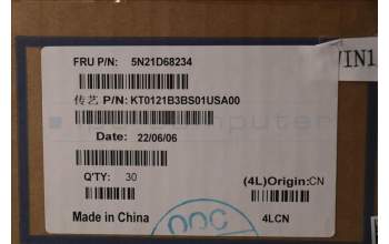 Lenovo 5N21D68234 NB_KYB CS22 FL TOP,BK-BL,TRI,ENG