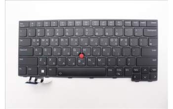 Lenovo 5N21D68261 Keyboard Internal, Korean, BackLight, Black, US
