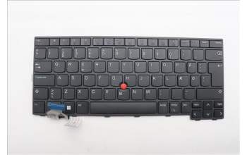 Lenovo 5N21D68279 Keyboard Internal, Danish, Non-BackLight, Black, UK