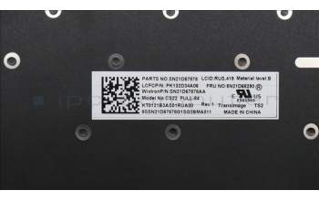 Lenovo 5N21D68290 NB_KYB CS22 FL TOP,BK-NBL,TRI,RUS