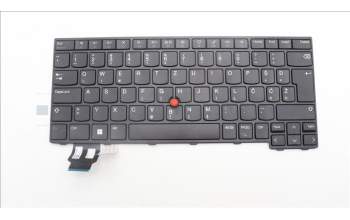 Lenovo 5N21D68291 NB_KYB CS22 FL TOP,BK-NBL,TRI,SLV