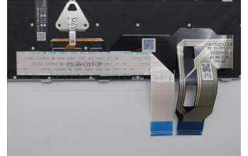 Lenovo 5N21D68321 Keyboard Internal, Hebrew, BackLight, Grey, US