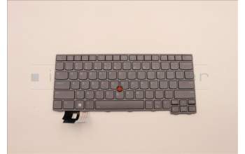 Lenovo 5N21D68333 Keyboard Internal, US English Euro, Backlight, Grey, US
