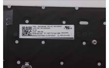 Lenovo 5N21D68357 Keyboard Internal, Greek, BackLight, Grey, US