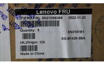 Lenovo 5N21D68369 NB_KYB CS22 FL TOP,GR-BL,LTN,UKE