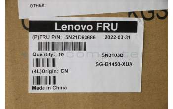 Lenovo 5N21D93686 NB_KYB CS22 NM TOP,BK-BL,LTN,ENG