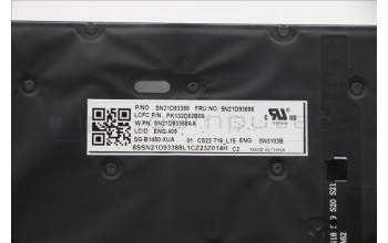 Lenovo 5N21D93686 NB_KYB CS22 NM TOP,BK-BL,LTN,ENG