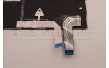 Lenovo 5N21D93692 Keyboard Internal, Belgian, Black, Backlight, w/Number, UK