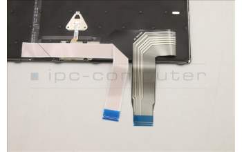 Lenovo 5N21D93699 Keyboard Internal, Hebrew, Black, Backlight, w/Number, US