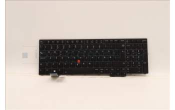 Lenovo 5N21D93703 Keyboard Internal, Norwegian, Backlight, Black, w/Number, UK