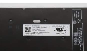 Lenovo 5N21D93793 NB_KYB CS22 NM TOP,BK-BL,PMX,FRA/ENG