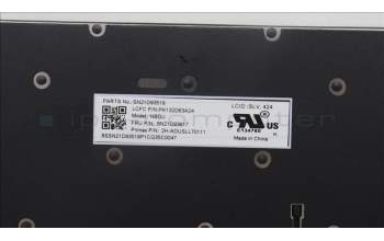 Lenovo 5N21D93817 NB_KYB CS22 NM TOP,BK-NBL,PMX,SLV