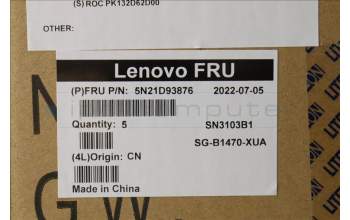 Lenovo 5N21D93876 NB_KYB CS22 NM TOP,GR-BL,LTN,ENG