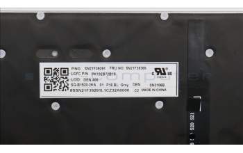 Lenovo 5N21F39365 NB_KYB CS22 P16 GR-BL,LTN,DEN