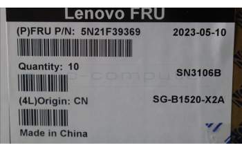 Lenovo 5N21F39369 NB_KYB CS22 P16 GR-BL,LTN,GRE