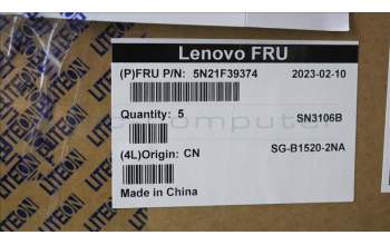 Lenovo 5N21F39374 NB_KYB CS22 P16 GR-BL,LTN,NOR