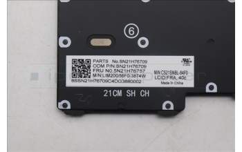 Lenovo 5N21H76757 NB_KYB SER2 KBD BK-NBL,CHY,FRA