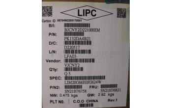 Lenovo 5N21H76821 NB_KYB SER2 KBD BK-BL,CHY,SPA