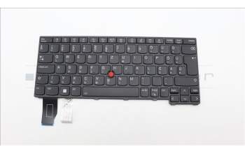 Lenovo 5N21H76830 Keyboard Internal, Hungarian, Black, Backlight, UK