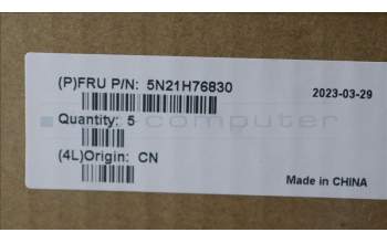 Lenovo 5N21H76830 Keyboard Internal, Hungarian, Black, Backlight, UK