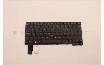 Lenovo 5N21H76838 Keyboard Internal, Portuguese, Black, Backlight, UK