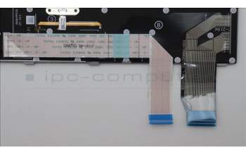 Lenovo 5N21H76908 Keyboard Internal, Slovenian, Grey, Backlight, UK