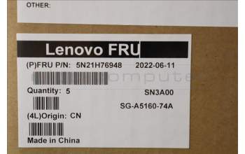 Lenovo 5N21H76948 NB_KYB SER2 KBD BK-NBL,LTN,LA SPA