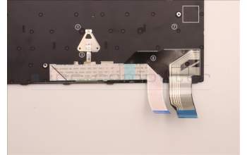 Lenovo 5N21H76956 Keyboard Internal, Bulgarian, Black, Non-Backlight, UK